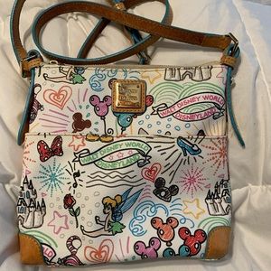 Disney Dooney and Bourke “sketch” crossbody purse.